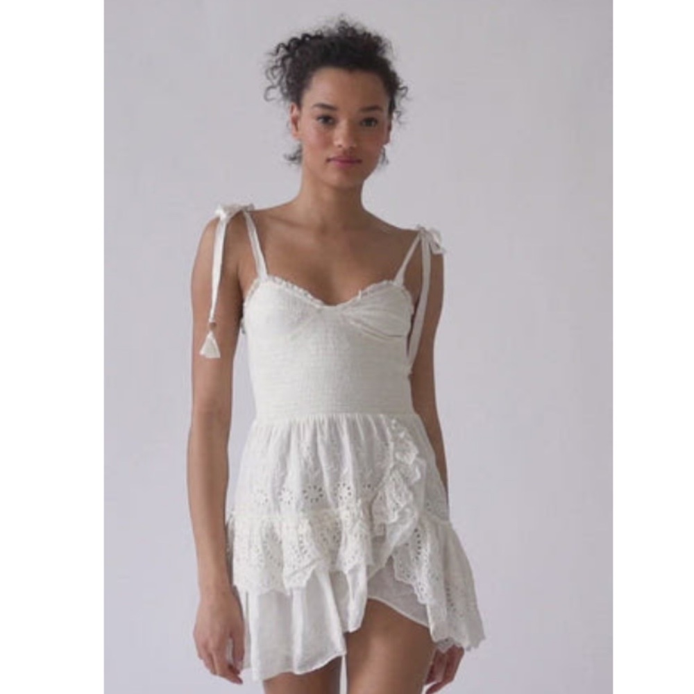 LoveshackFancy Olani Mini Dress